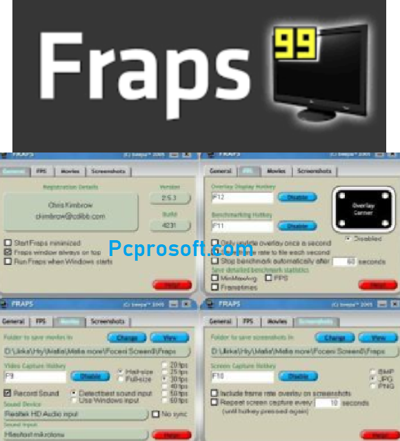 Fraps free. download full Version Mac